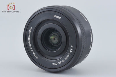 [Used] SONY E PZ 16-50mm f/3.5-5.6 OSS SELP1650 Black