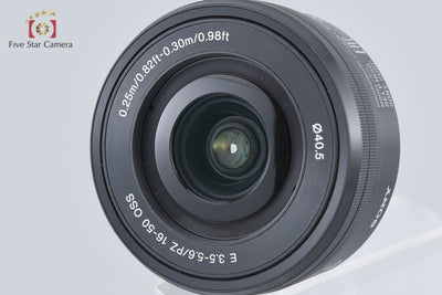 [Used] SONY E PZ 16-50mm f/3.5-5.6 OSS SELP1650 Black