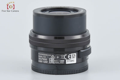 [Used] Sony E PZ 16-50mm f/3.5-5.6 OSS SELP1650 Black