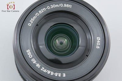 [Used] Sony E PZ 16-50mm f/3.5-5.6 OSS SELP1650 Black