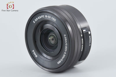 [Used] Sony E PZ 16-50mm f/3.5-5.6 OSS SELP1650 Black