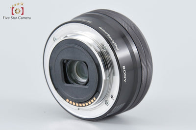 [Used] Sony E PZ 16-50mm f/3.5-5.6 OSS SELP1650 Black