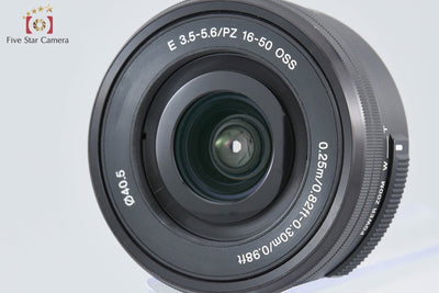 [Used] Sony E PZ 16-50mm f/3.5-5.6 OSS SELP1650 Black