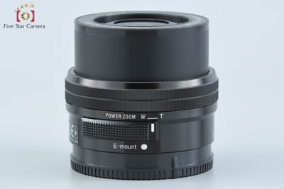 [Used] SONY Sony E PZ 16-50mm f/3.5-5.6 OSS SELP1650 Black