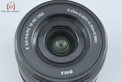 [Used] SONY Sony E PZ 16-50mm f/3.5-5.6 OSS SELP1650 Black