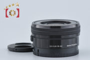 [Used] SONY Sony E PZ 16-50mm f/3.5-5.6 OSS SELP1650 Black