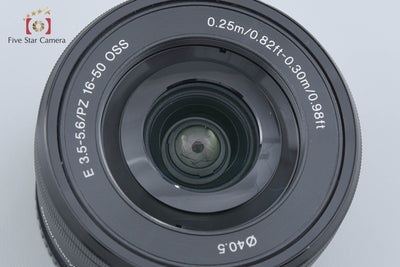 [Used] SONY Sony E PZ 16-50mm f/3.5-5.6 OSS SELP1650 Black