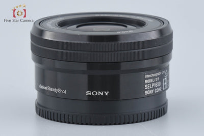[Used] SONY Sony E PZ 16-50mm f/3.5-5.6 OSS SELP1650 Black