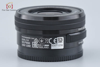 [Used] SONY Sony E PZ 16-50mm f/3.5-5.6 OSS SELP1650 Black