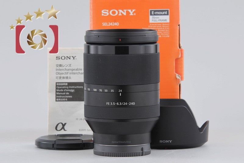 [Used] SONY Sony FE 24-240mm f/3.5-6.3 OSS SEL24240 with original box