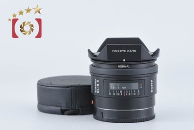 Used] SONY Sony 16mm f/2.8 FISH-EYE SAL16F28