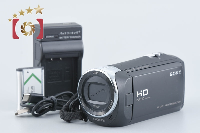 [Used] Sony Handycam HDR-CX470 Black Digital Video Camera