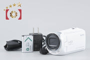 [Used] SONY Handycam HDR-CX470 White Digital Video Camera