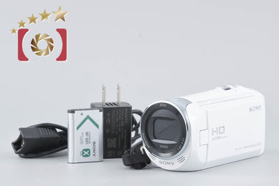 [Used] SONY Handycam HDR-CX470 White Digital Video Camera