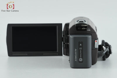 【Used】SONY Sony HANDYCAM HDR-CX590V Bordeaux Brown Digital Video Camera