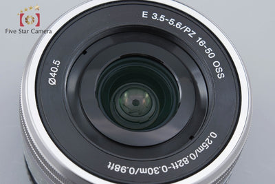 [Used] SONY E PZ 16-50mm f/3.5-5.6 OSS SELP1650 Silver