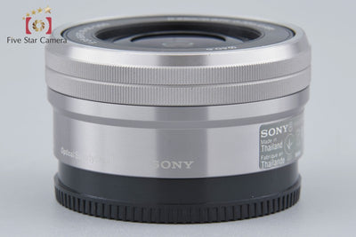 [Used] SONY E PZ 16-50mm f/3.5-5.6 OSS SELP1650 Silver