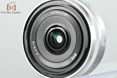 SONY E 16mm f/2.8 SEL16F28 + VCL-ECU1