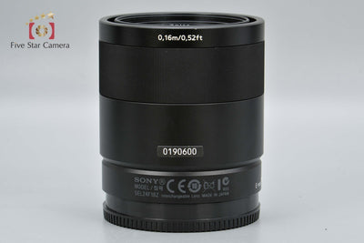 SONY Sony Carl Zeiss Sonnar T* E 24mm f/1.8 ZA SEL24F18Z
