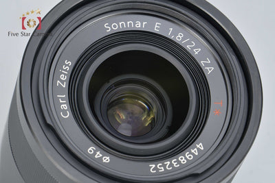 SONY Sony Carl Zeiss Sonnar T* E 24mm f/1.8 ZA SEL24F18Z