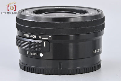 [Used] SONY E PZ 16-50mm f/3.5-5.6 OSS SELP1650 Black