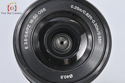 [Used] SONY E PZ 16-50mm f/3.5-5.6 OSS SELP1650 Black