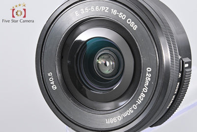 [Used] SONY E PZ 16-50mm f/3.5-5.6 OSS SELP1650 Black