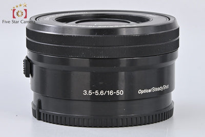 [Used] SONY E PZ 16-50mm f/3.5-5.6 OSS SELP1650 Black