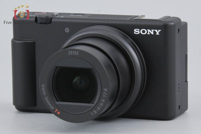 Used: SONY VLOGCAM ZV-1M2 Black Compact Digital Camera with Original Box