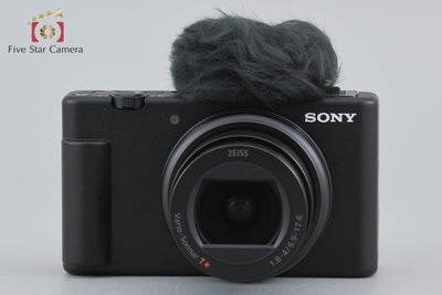 Used: SONY VLOGCAM ZV-1M2 Black Compact Digital Camera with Original Box