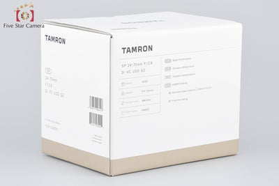 Used: TAMRON A032 SP 24-70mm f/2.8 Di VC USD G2 for Canon with original box