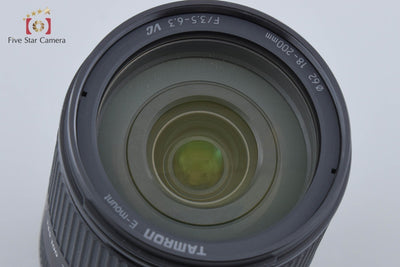 【中古】TAMRON タムロン B011 18-200mm f/3.5-6.3 Di III VC ソニーEマウント用