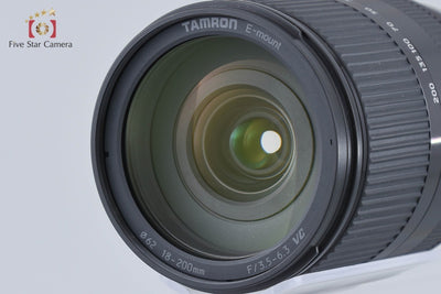 【中古】TAMRON タムロン B011 18-200mm f/3.5-6.3 Di III VC ソニーEマウント用