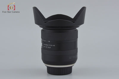 【中古】TAMRON タムロン B023 10-24mm f/3.5-4.5 Di II VC HLD ニコン用