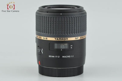 【中古】TAMRON タムロン G005 SP AF 60mm f/2 Di II MACRO キヤノン用 元箱付き
