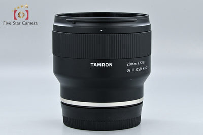 TAMRON F050 20mm f/2.8 Di III OSD M1:2 for Sony E-mount