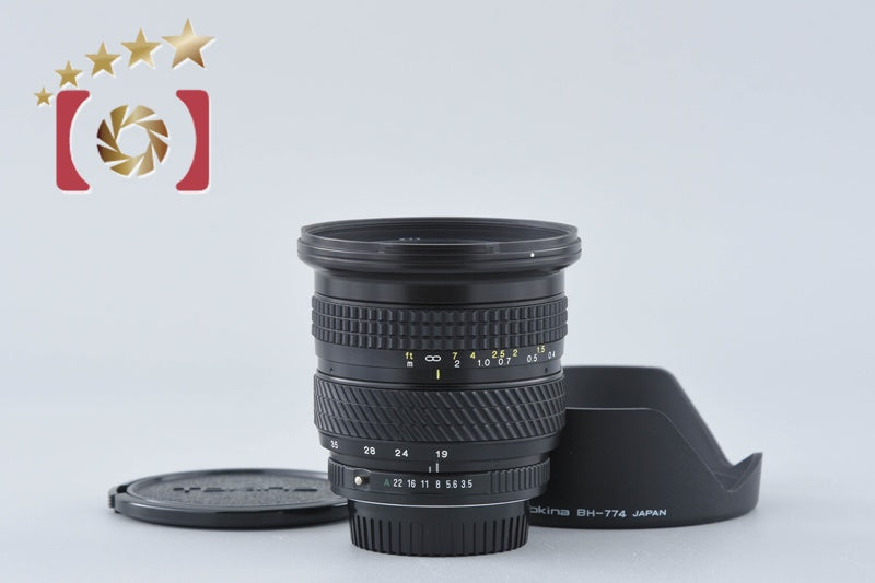 【中古】Tokina トキナー AF 19-35mm f/3.5-4.5 ペンタックス用