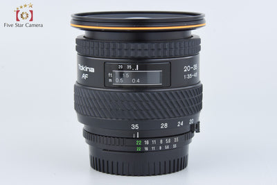 【中古】Tokina トキナー AF 20-35mm f/3.5-4.5 ニコン用