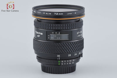 【中古】Tokina トキナー AF 20-35mm f/3.5-4.5 ニコン用