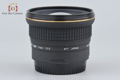 【中古】Tokina トキナー AT-X PRO 17mm f/3.5 キヤノン用