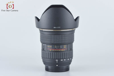 【中古】Tokina トキナー AT-X PRO SD 12-24mm f/4 IF DX II Aspherical ニコン用