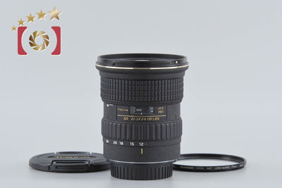 【中古】Tokina トキナー AT-X PRO SD 12-24mm f/4 IF DX ASPHERICAL キヤノン用
