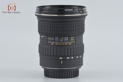 【中古】Tokina トキナー AT-X PRO SD 12-24mm f/4 IF DX ASPHERICAL キヤノン用