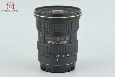【中古】Tokina トキナー AT-X PRO SD 12-24mm f/4 IF DX ASPHERICAL キヤノン用