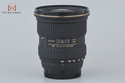 【中古】Tokina トキナー AT-X PRO SD 12-24mm f/4 IF DX ASPHERICAL ニコン用