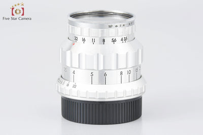 Used] Tokyo Kogaku TOPCON Topcor 50mm f/3.5 L39 Leica Screw Mount Overhauled in January 2023