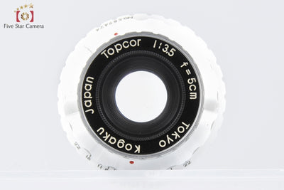 Used] Tokyo Kogaku TOPCON Topcor 50mm f/3.5 L39 Leica Screw Mount Overhauled in January 2023
