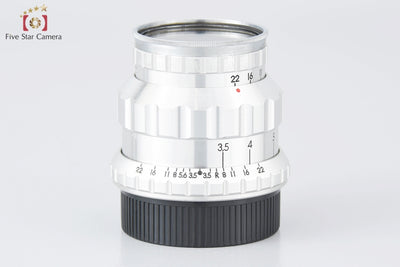 Used] Tokyo Kogaku TOPCON Topcor 50mm f/3.5 L39 Leica Screw Mount Overhauled in January 2023