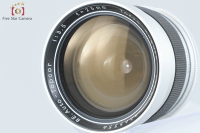 [Used] Tokyo Kogaku TOPCON Topcor RE,Auto-Topcor 25mm f/3.5 Exakta Mount