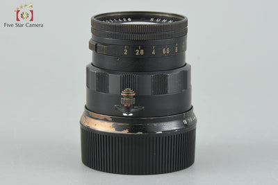 【超希少品】Leica ライカ SUMMICRON 50mm f/2 ブラックペイント 固定鏡筒 後期 レッドスケール 2025.3月オーバーホール済み